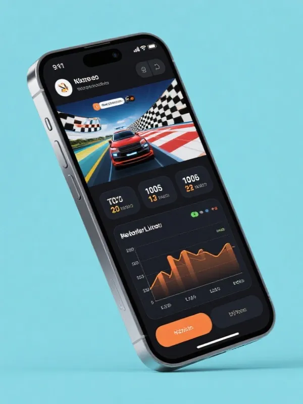 极速赛车APP界面展示